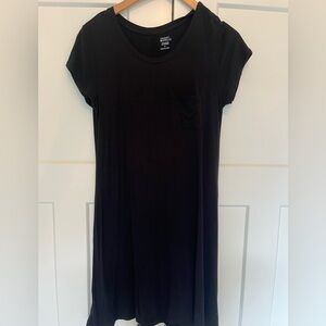 Black tee shirt dress